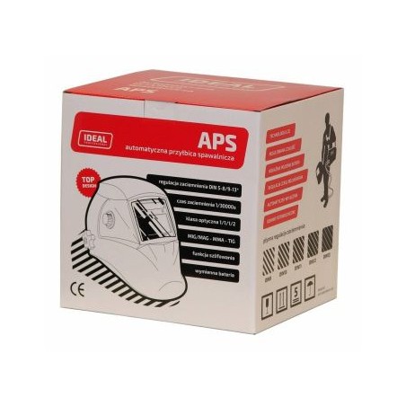 Przyłbica automatyczna Badek APS-718G Blue