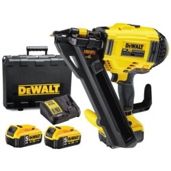 Gwoździarka 2-biegowa 18V 2x5.0Ah DeWalt DCN693P2