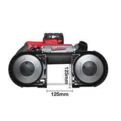 PILARKA TAŚMOWA MILWAUKEE M18 CBS125-402C 