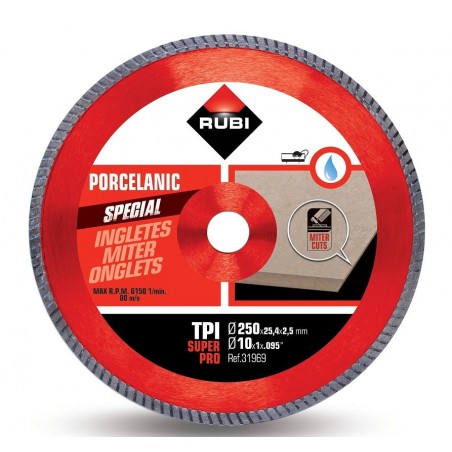 Tarcza Diamentowa Rubi TPI 250 SUPER PRO Nr. 31969