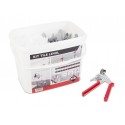 RUBI SYSTEM SZYBKIEGO POZIOMOWANIA PŁYTEK TILE LEVEL ZESTAW 02992