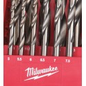 Zestaw wierteł do metalu HSS-G Co Milwaukee, 25 szt