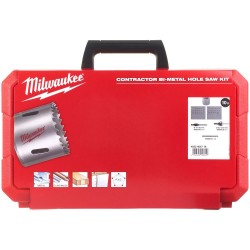 Zestaw otwornic Milwaukee Contractor, 10 szt