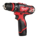 Wiertarko-wkrętarka z wym. uchwytem Milwaukee M12 BDDXKIT-202C