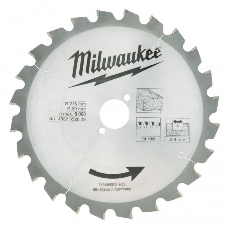 TARCZA MILWAUKEE SPEED CROSS HUDD
