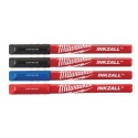 Cienkopisy kolorowe-zmywalne Milwaukee Inkzall, 4 szt