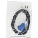 Kabel z wtyczką 230V-50Hz EUR - RUBI Nr. 58850