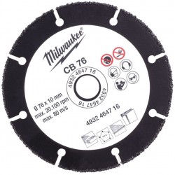 Tarcza tnąca Milwaukee CB 76 mm