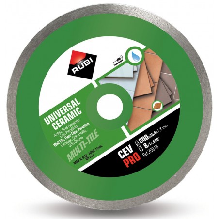 RUBI TARCZA DIAMENTOWA CEV 200 x 25,4mm PRO