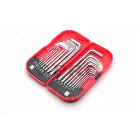 Zestaw kluczy torx i hex z kulką PRO WT-18-HKTOK