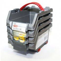 Pojemnik magazynowy Keter Click Bin - zestaw 4x0.45