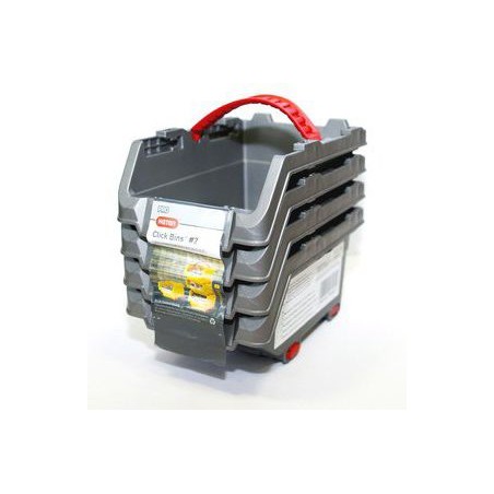 Pojemnik magazynowy Keter Click Bin - zestaw 4x0.45