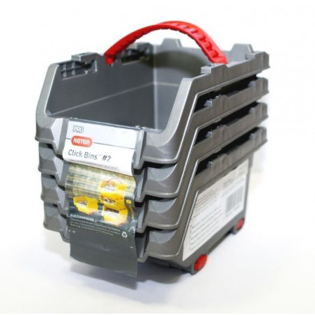 Pojemnik magazynowy Keter Click Bin - zestaw 4x1.3