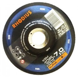 Tarcza do zdzierania stali 125x7.0 Rhodius KSM Alphaline
