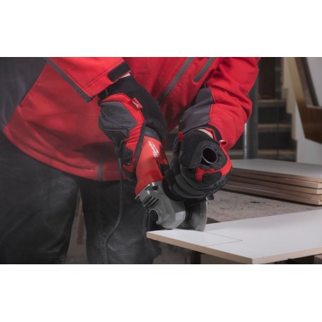 SZLIFIERKA KĄTOWA MILWAUKEE AG 800-125 E + Czapka