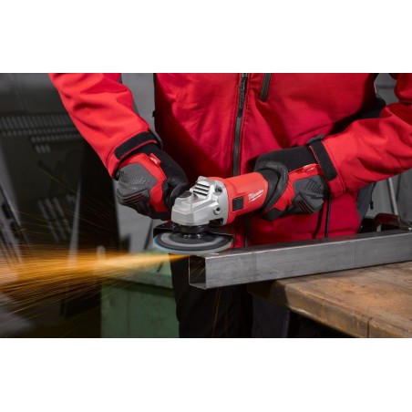 SZLIFIERKA KĄTOWA MILWAUKEE AG 800-125 E + Czapka