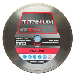 Tarcza tnąca diamentowa 250 mm Titanium FLIZ