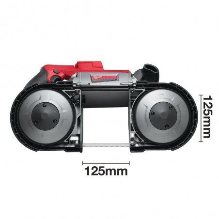 PILARKA TAŚMOWA MILWAUKEE M18 CBS125-402C 