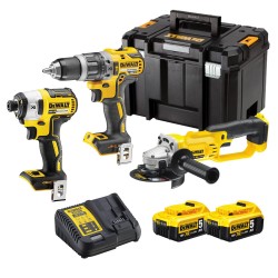 Zestaw Combo 3-narzędziowy Li-ion XR 18V DeWalt DCK383P2T-QW