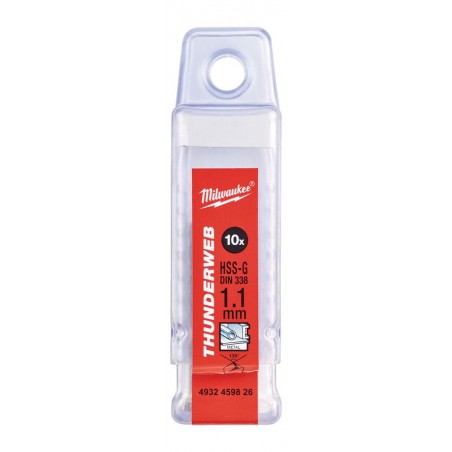 Wiertło do metalu HSS-G 1.1 x 36 mm Milwaukee Thunderweb, 10 szt