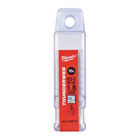 Wiertło HSS-G Thunderweb Milwaukee 1.8 - 10 szt.