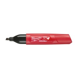 Marker z końcówką typu dłuto Milwaukee Inkzall, czarny
