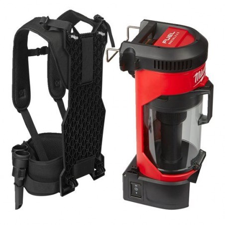 Odkurzacz plecakowy 18V 3.8l Milwaukee M18 FBPV-0