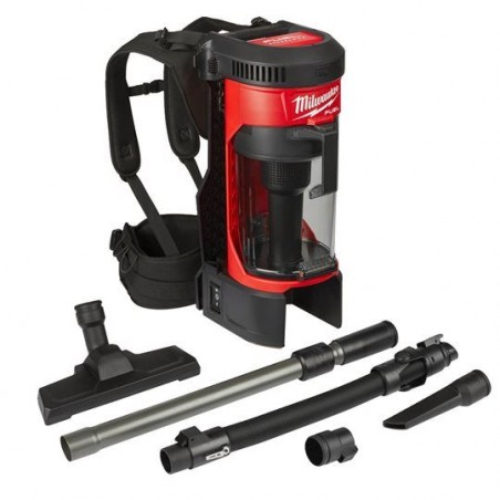 Odkurzacz plecakowy 18V 3.8l Milwaukee M18 FBPV-0