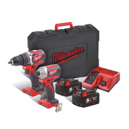 Zestaw PowerPack 18V Milwaukee M18 CBLPP2B-502C