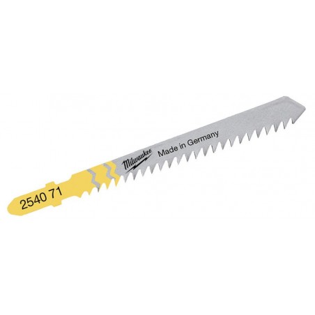 Brzeszczoty do drewna i PCV 75x3 mm Milwaukee T 111 C, 5 szt