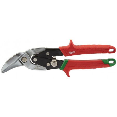 Nożyce do blachy odgięte - MILWAUKEE NR. 48224522 Cięcie Prawe