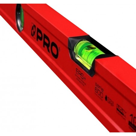 Poziomnica 30 cm malowana z magnesami PRO600