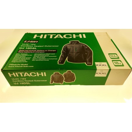 Kurtka podgrzewana 14.4/18V XXXL Hitachi UJ18DSL W7