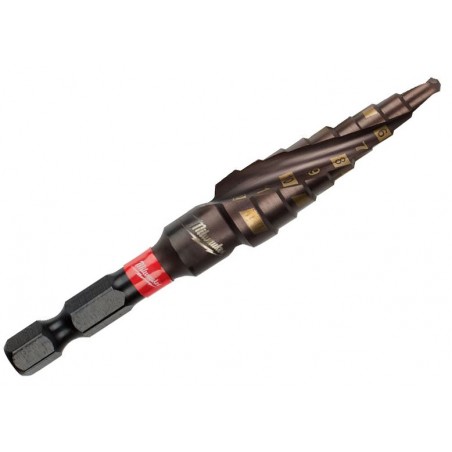 Wiertło stopniowe udarowe 4-12 mm Milwaukee Shockwave Impact Duty