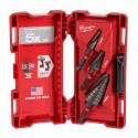 Zestaw wierteł stopniowych udarowych 1/4'' Milwaukee, 3 szt