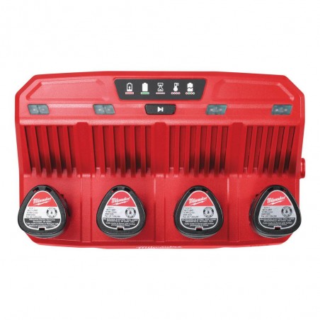 ŁADOWARKA MILWAUKEE Z 4 PORTAMI M12 C4 