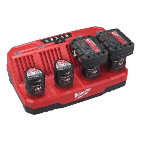 Milwaukee M12C4 Ładowarka 4-portowa Milwaukee