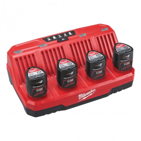 Milwaukee M12C4 Ładowarka 4-portowa Milwaukee