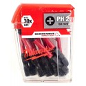 Bity udarowe 50 mm Milwaukee Shockwave Impact Duty, 10 szt