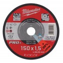 Tarcza do cięcia metalu 150x1,5 mm Milwaukee PRO+