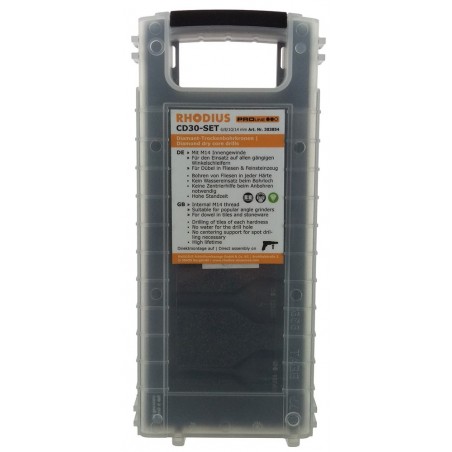 Komplet wierteł diamentowych 6-12 mm M14 Rhodius CD30