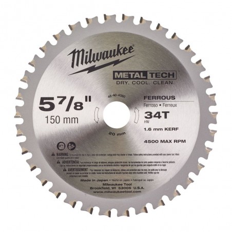 Tarcza pilarska do drewna 305 mm Milwaukee