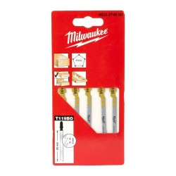 Brzeszczot do cięcia po łuku 50 x 2 mm Milwaukee T 119 BO, 5 szt