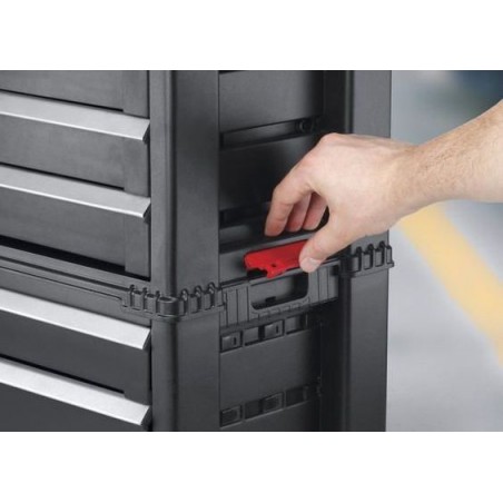 Regał narzędziowy KETER 5 Tool Chest Set Black