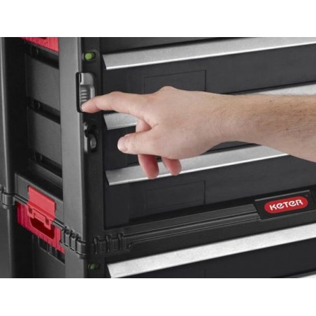 Regał narzędziowy KETER 5 Tool Chest Set Black