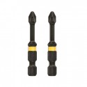Bity udarowe PH2 50 mm DeWalt DT70532T - 2 szt