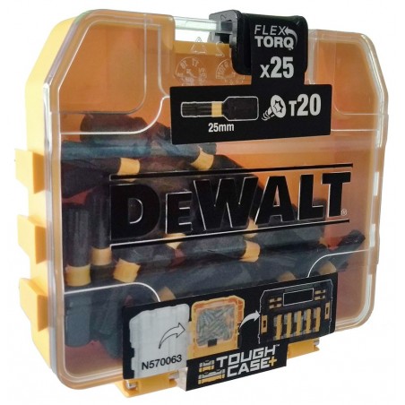 DT70557T-QZ Bity Extreme Impact Tic Tac T20 25mm 25szt. 