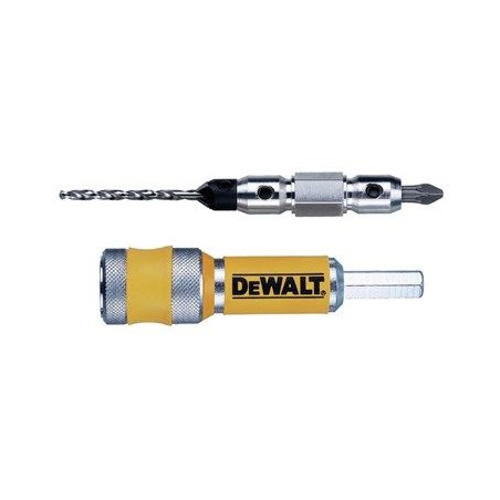 DEWALT Zestaw Głowica kątowa + 9 końcówek wkrętarskich