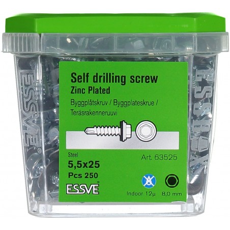 Wkręty samowiercące farmerskie 4,8x35mm 250 szt. 63224