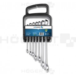 Zestaw kluczy płasko-oczkowych 12 szt., 6-24 mm Hoegert HT1W492